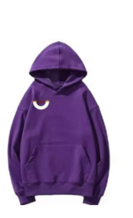 Purple lazy hoodie